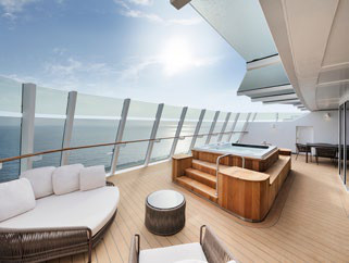 MSC Yacht Club Suite Reale con vasca idromassaggio (YC3)