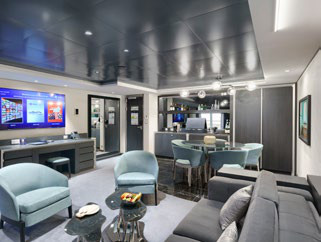 MSC Yacht Club Suite dell'Armatore con vasca idromassaggio (YC4)